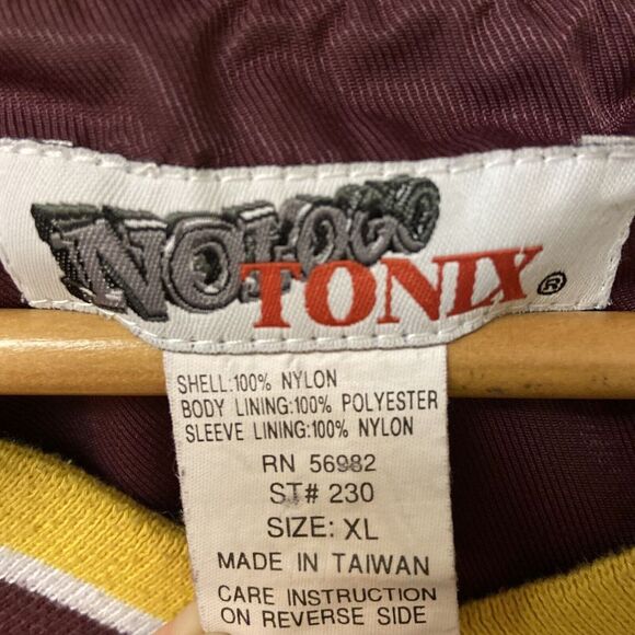 Vintage Tonix Nologo University Tennessee UT Vols Jacket Sweatshirt Pullover 90s - Picture 3 of 6